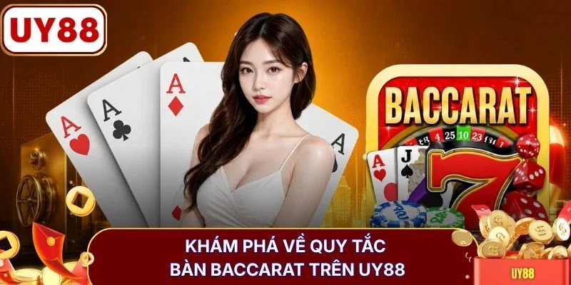 Baccarat | Trải Nghiệm 9 Bàn Live Chuẩn Quốc Tế Cực Mê 2 Khám phá về quy tắc bàn Baccarat trên UY88